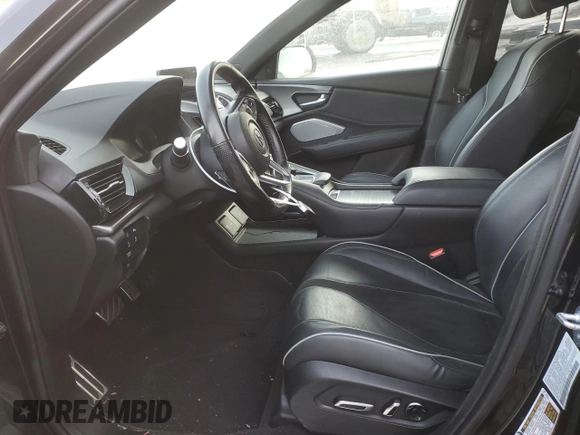 2021 Acura RDX w/A-Spec Package with VIN 5J8TC2H63ML042502, listed as a Copart auction lot 46629475 with 49,432 mi miles and Salvage Title. Bid and sale history available at carsss.com. Image 7.