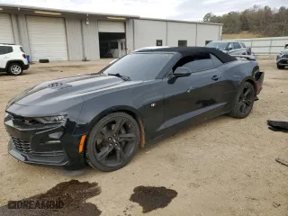 2019 Chevrolet Camaro 2SS with VIN 1G1FH3D7XK0141052, listed as a Copart auction lot 82774954 with 45,095 mi miles and Salvage Title. Bid and sale history available at carsss.com. Image 1.