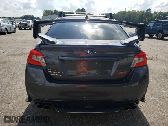 2020 Subaru WRX STI Limited with VIN JF1VA2Y67L9809671, listed as a Copart auction lot 72798394 with 36,123 mi miles and Salvage Title. Bid and sale history available at carsss.com. Image 6.