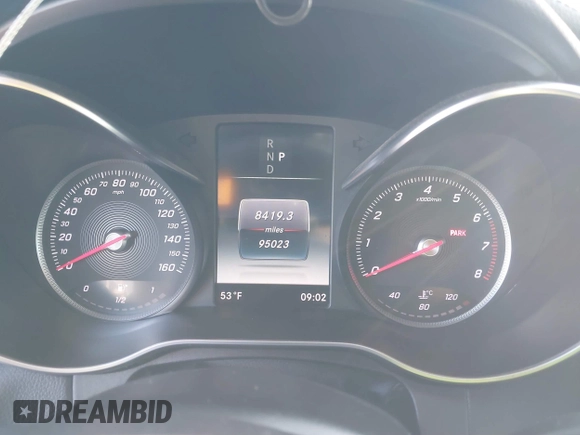 2017 Mercedes-Benz C 300 with VIN WDDWK4JB9HF540408, listed as a IAAI auction lot 41262217 with 95,023 mi miles and . Bid and sale history available at DreamBid. Image 15.