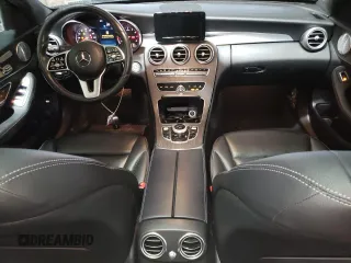 2019 Mercedes-Benz C 300 with VIN 55SWF8EB9KU303749, listed as a Copart auction lot 47568325 with Not provided miles and Salvage title. Bid and sale history available at DreamBid. Image 8.