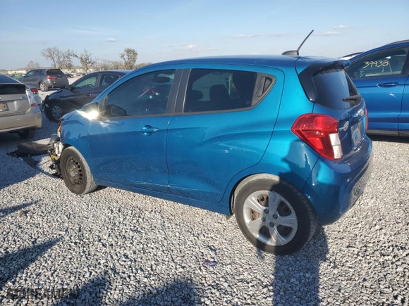 2020 Chevrolet Spark LS with VIN KL8CB6SA8LC467484, listed as a Copart auction lot 46570855 with 81,154 mi miles and Non Repairable. Bid and sale history available at carsss.com. Image 2.