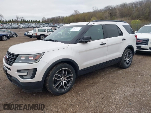 2017 Ford Explorer Sport with VIN 1FM5K8GT0HGC58953, listed as a IAAI auction lot 42079041 with 264,639 mi miles and . Bid and sale history available at carsss.com. Image 17.