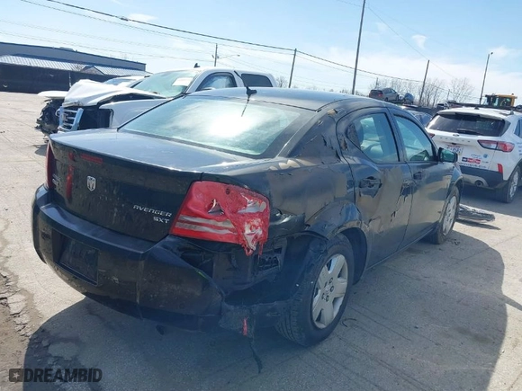 2010 Dodge Avenger SXT with VIN 1B3CC4FB9AN106747, listed as a IAAI auction lot 41769058 with 238,180 mi miles. Bid and sale history available at carsss.com. Image 4.