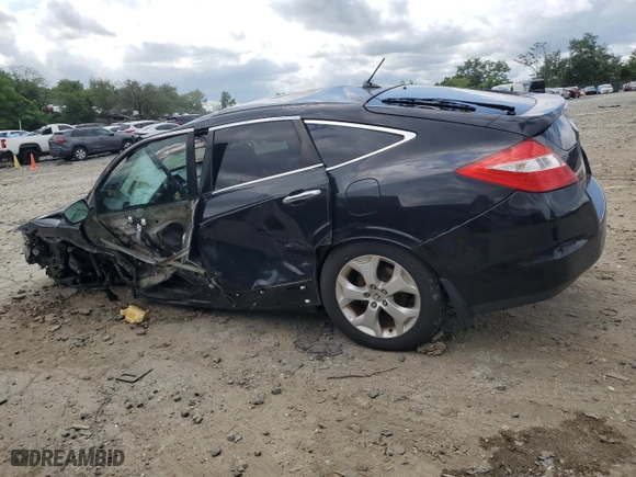2012 Honda Crosstour EX-L with VIN 5J6TF2H59CL011955, listed as a Copart auction lot 66529224 with 0 mi miles and Salvage Title. Bid and sale history available at carsss.com. Image 2.