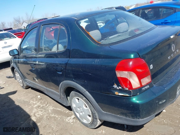 2001 Toyota ECHO with VIN JTDBT123910169397, listed as a IAAI auction lot 42050551 with 20,485 mi miles. Bid and sale history available at carsss.com. Image 14.