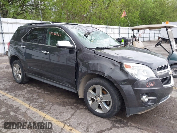 2013 Chevrolet Equinox LTZ z VIN 2GNFLGEK8D6153475, wystawiony jako IAAI lot #42206567 z przebiegiem 166 140 mil mil oraz . Historia ofert i sprzedaży dostępna na DreamBid. Obrazek 1.