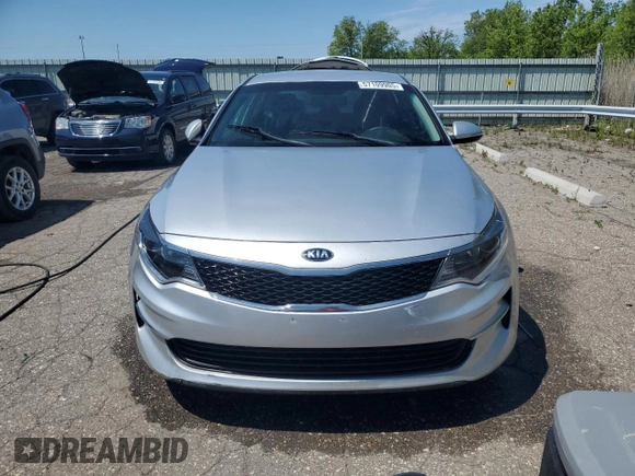 2018 Kia Optima LX с VIN 5XXGT4L3XJG229000, выставлен на аукционе Copart как лот 57109905 с пробегом 83 865 миль миль и Чистый • Clean title. История ставок и продаж доступна на DreamBid. Изображение 5.