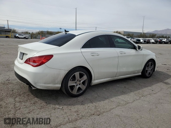 2015 Mercedes-Benz CLA 250 with VIN WDDSJ4EB0FN212163, listed as a Copart auction lot 49109685 with 138,549 mi miles and Salvage Title. Bid and sale history available at DreamBid. Image 3.