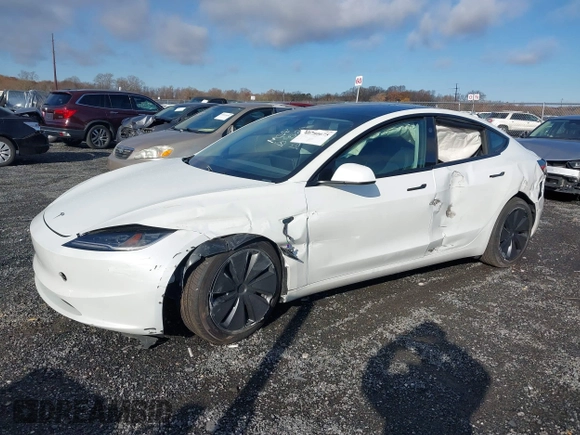 2024 Tesla Model 3 with VIN 5YJ3E1EA8RF786196, listed as a IAAI auction lot 40780675 with 5,959 mi miles and . Bid and sale history available at DreamBid. Image 6.