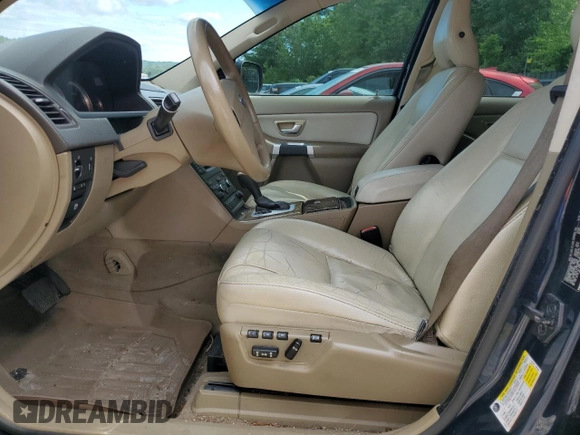 2012 Volvo XC90 with VIN YV4952CZ3C1618231, listed as a Copart auction lot 83522504 with 0 mi miles and Non Repairable. Bid and sale history available at carsss.com. Image 7.