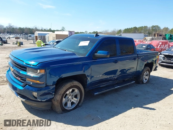 2018 Chevrolet Silverado 1500 LT with VIN 3GCUKREC9JG211391, listed as a IAAI auction lot 41710886 with 113,989 mi miles. Bid and sale history available at carsss.com. Image 2.