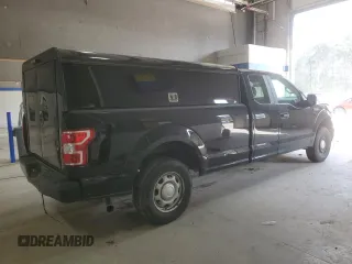 2018 Ford F-150 XL with VIN 1FTEX1E56JKE87237, listed as a Copart auction lot 48954505 with 184,784 mi miles and Salvage Title. Bid and sale history available at carsss.com. Image 3.