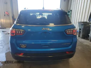 2023 Jeep Compass (RED) Edition with VIN 3C4NJDCN4PT517431, listed as a Copart auction lot 51005515 with 20,968 mi miles and Salvage Title. Bid and sale history available at carsss.com. Image 6.