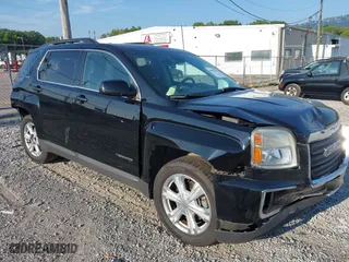 2017 GMC Terrain SLE with VIN 2GKALNEK8H6195856, listed as a IAAI auction lot 40039741 with 70,201 mi miles. Bid and sale history available at carsss.com. Image 1.