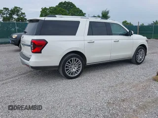 2023 Ford Expedition Max Limited with VIN 1FMJK2A82PEA33668, listed as a IAAI auction lot 42345147 with 53,838 mi miles and . Bid and sale history available at DreamBid. Image 4.