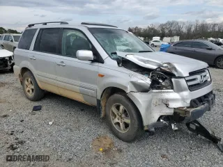 2007 Honda Pilot EX-L with VIN 5FNYF28567B006152, listed as a Copart auction lot 48828695 with 144,924 mi miles and Salvage Title. Bid and sale history available at carsss.com. Image 4.