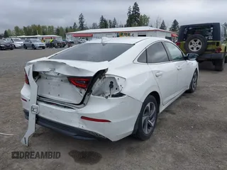 2019 Honda Insight LX with VIN 19XZE4F10KE010635, listed as a IAAI auction lot 42084158 with 105,606 mi miles and . Bid and sale history available at carsss.com. Image 4.