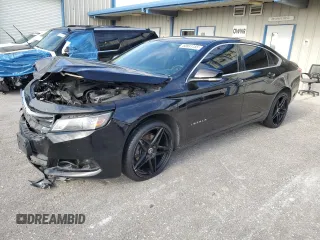 2017 Chevrolet Impala LT with VIN 2G1105S3XH9162804, listed as a Copart auction lot 50831155 with 142,779 mi miles and Salvage Title. Bid and sale history available at DreamBid. Image 1.
