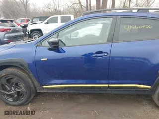 2024 Subaru Crosstrek Sport with VIN 4S4GUHF69R3842324, listed as a IAAI auction lot 41560026 with 3,923 mi miles. Bid and sale history available at carsss.com. Image 14.