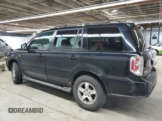 2006 Honda Pilot EX-L with VIN 2HKYF18766H539257, listed as a Copart auction lot 49101135 with 123,968 mi miles and Clean Title. Bid and sale history available at DreamBid. Image 2.