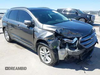 2018 Ford Edge SEL with VIN 2FMPK3J89JBC11871, listed as a IAAI auction lot 41778093 with 142,956 mi miles. Bid and sale history available at carsss.com. Image 1.