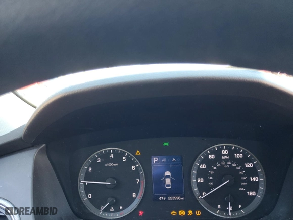 2017 Hyundai Sonata 2.4L with VIN 5NPE24AF3HH567604, listed as a Copart auction lot 42171285 with 223,996 mi miles and Salvage Title. Bid and sale history available at carsss.com. Image 9.