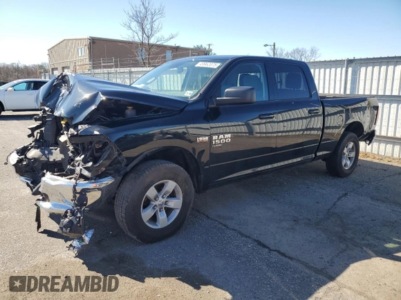 2020 Ram 1500 SLT z VIN 1C6RR7TT3LS119625, wystawiony jako Copart lot #49962075 z przebiegiem 55 087 mil mil oraz Szkoda całkowita • Salvage title. Historia ofert i sprzedaży dostępna na DreamBid. Obrazek 1.