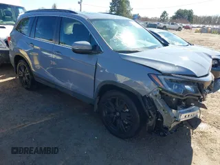 2022 Honda Pilot Special Edition with VIN 5FNYF5H20NB023310, listed as a IAAI auction lot 41398366 with 53,610 mi miles and . Bid and sale history available at carsss.com. Image 1.