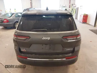 2025 Jeep Grand Cherokee Limited z VIN 1C4RJKBG6S8675253, wystawiony jako IAAI lot #42503091 z przebiegiem 4 975 mil mil oraz . Historia ofert i sprzedaży dostępna na DreamBid. Obrazek 16.