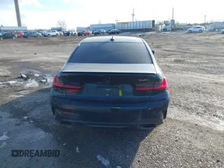 2020 BMW 3 Series M340i with VIN WBA5U7C05LAF54356, listed as a IAAI auction lot 41223565 with Not Provided miles. Bid and sale history available at carsss.com. Image 16.