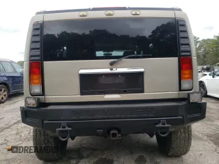 2003 Hummer H2 with VIN 5GRGN23U73H147303, listed as a Copart auction lot 72598604 with 0 mi miles and Clean Title. Bid and sale history available at carsss.com. Image 6.