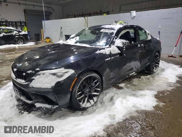 2020 BMW M2 Competition with VIN WBS2U7C05L7G24367, listed as a Copart auction lot 43537665 with 20,381 mi miles and Salvage Title. Bid and sale history available at carsss.com. Image 1.