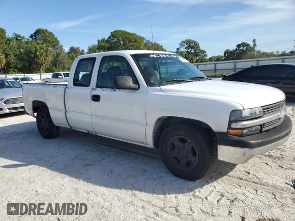 2000 Chevrolet Silverado 1500 with VIN 2GCEC19WXY1380555, listed as a Copart auction lot 41384365 with 244,927 mi miles and Clean Title. Bid and sale history available at DreamBid. Image 4.