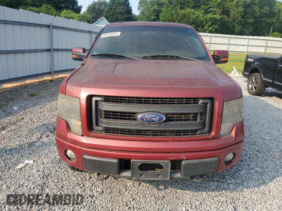 2013 Ford F-150 XL with VIN 1FTFW1EF6DFB42092, listed as a Copart auction lot 64245525 with Not provided miles and Salvage title. Bid and sale history available at DreamBid. Image 5.