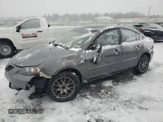 2009 Mazda 3 i Touring Value with VIN JM1BK32G391204443, listed as a Copart auction lot 46252085 with 159,042 mi miles and Salvage Title. Bid and sale history available at DreamBid. Image 1.