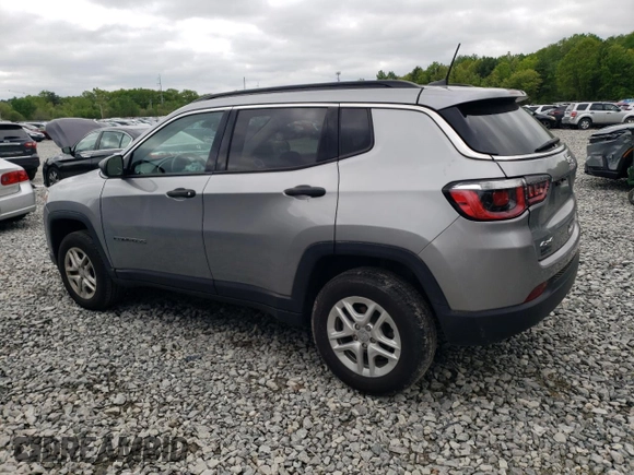 2020 Jeep Compass Sport с VIN 3C4NJDAB7LT165576, выставлен на аукционе Copart как лот 57212025 с пробегом 57 212 миль миль и Списание • Salvage title. История ставок и продаж доступна на DreamBid. Изображение 2.