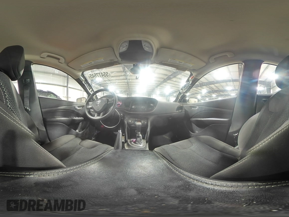 2015 Dodge Dart SXT with VIN 1C3CDFBB2FD281615, listed as a Copart auction lot 55477545 with 154,873 mi miles and Salvage Title. Bid and sale history available at DreamBid. Image 14.
