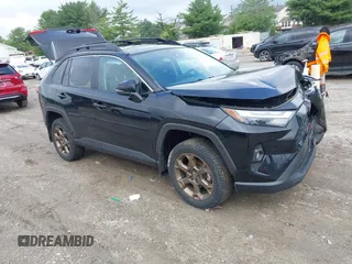 2023 Toyota RAV4 Hybrid XLE with VIN 2T3UWRFV7PW163872, listed as a IAAI auction lot 42383531 with 46,482 mi miles and . Bid and sale history available at DreamBid. Image 1.
