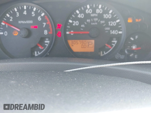 2008 Nissan Xterra S with VIN 5N1AN08U58C514249, listed as a IAAI auction lot 41693497 with 305,790 mi miles and . Bid and sale history available at carsss.com. Image 7.