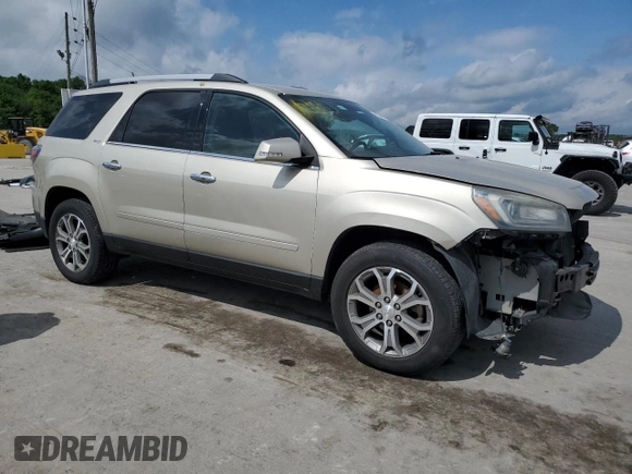 2013 GMC Acadia SLT z VIN 1GKKRRKD0DJ202649, wystawiony jako Copart lot #56200115 z przebiegiem 206 820 mil mil oraz Szkoda całkowita • Salvage title. Historia ofert i sprzedaży dostępna na DreamBid. Obrazek 4.