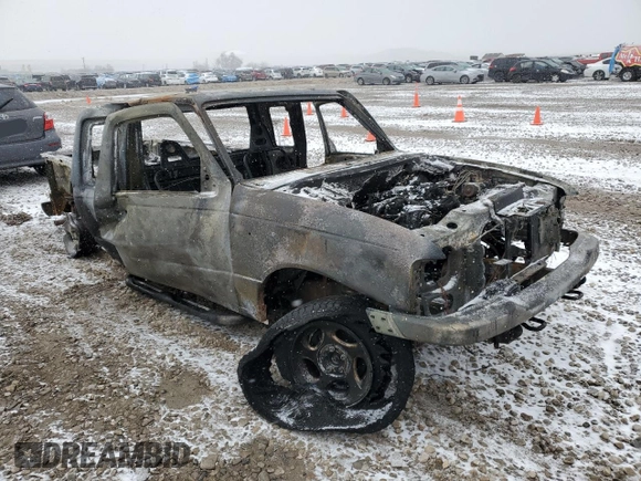 2001 Ford Ranger XL Fleet with VIN 1FTZR15E41PB13398, listed as a Copart auction lot 44803575 with Not Provided miles and Salvage Title. Bid and sale history available at DreamBid. Image 4.
