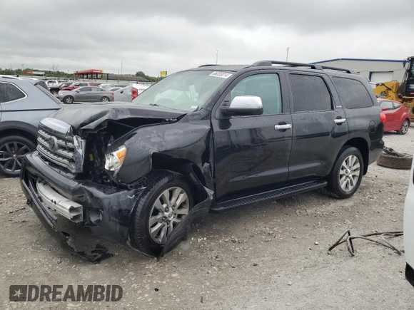 2014 Toyota Sequoia Limited with VIN 5TDJW5G17ES104147, listed as a Copart auction lot 66033014 with 119,534 mi miles and Salvage Title. Bid and sale history available at carsss.com. Image 1.