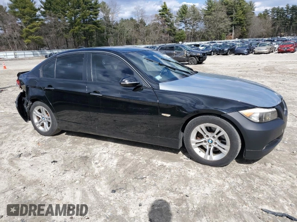2008 BMW 3 Series 328i with VIN WBAVA37548NL55366, listed as a Copart auction lot 49612465 with 140,353 mi miles and Clean Title. Bid and sale history available at DreamBid. Image 4.