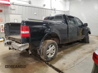 2007 Ford F-150 XLT with VIN 1FTPW14V57KC78965, listed as a Copart auction lot 55831035 with 235,195 mi miles and Clean title. Bid and sale history available at DreamBid. Image 3.