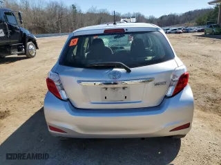 2014 Toyota Yaris L with VIN JTDKTUD36ED596842, listed as a Copart auction lot 48792795 with 145,656 mi miles and Salvage Title. Bid and sale history available at carsss.com. Image 6.