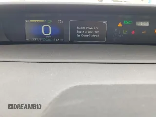 2021 Toyota Prius L Eco z VIN JTDKAMFU6M3140307, wystawiony jako Copart lot #58436795 z przebiegiem 53 151 mil mil oraz Szkoda całkowita • Salvage title. Historia ofert i sprzedaży dostępna na DreamBid. Obrazek 9.