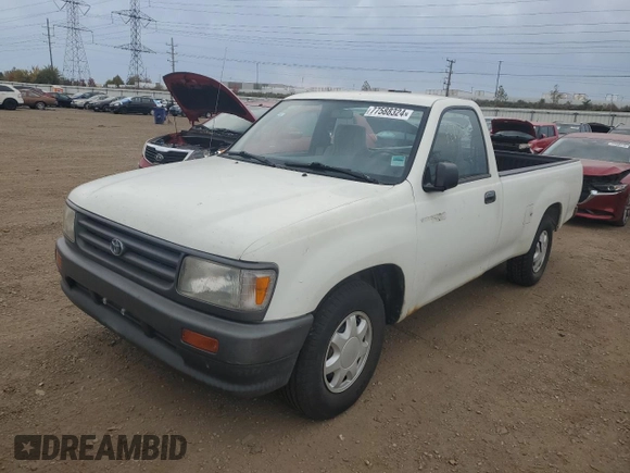 1995 Toyota T100 with VIN JT4UD10DXS0007250, listed as a Copart auction lot 77588324 with 175,166 mi miles and Clean Title. Bid and sale history available at carsss.com. Image 1.