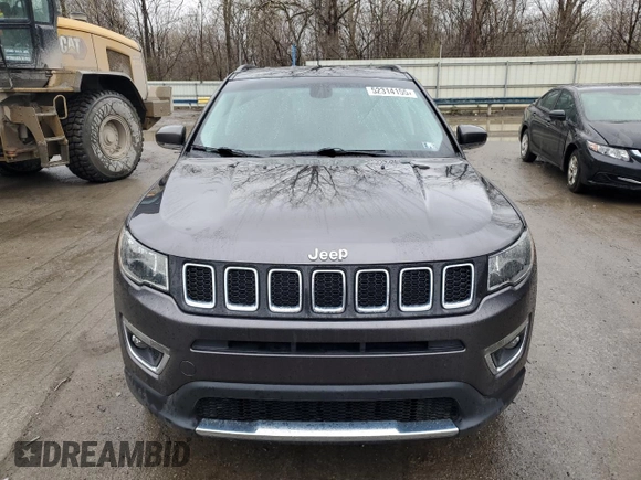 2018 Jeep Compass Limited с VIN 3C4NJDCB9JT128524, выставлен на аукционе Copart как лот 52314155 с пробегом 105 761 миль миль и Списание • Salvage title. История ставок и продаж доступна на DreamBid. Изображение 5.