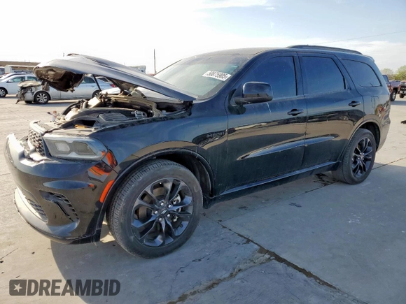 2023 Dodge Durango R/T Plus z VIN 1C4SDHCT2PC720149, wystawiony jako Copart lot #50875905 z przebiegiem 17 935 mil mil oraz Czysty tytuł • Clean title. Historia ofert i sprzedaży dostępna na DreamBid. Obrazek 1.